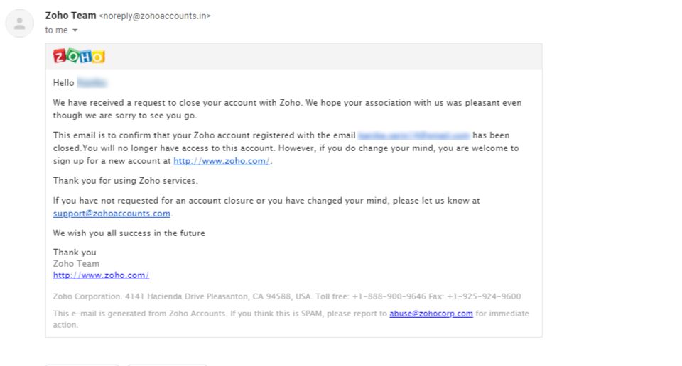 zoho-account-closed