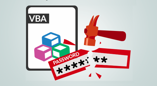 remove VBA password