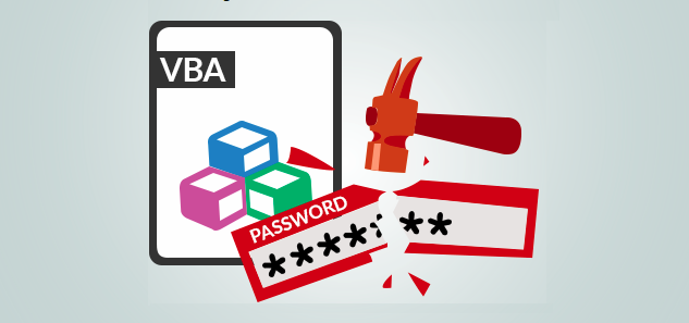 remove Vba project password