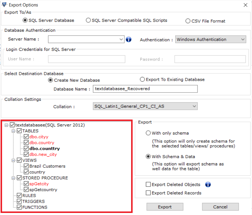 Best SQL Database repair tool