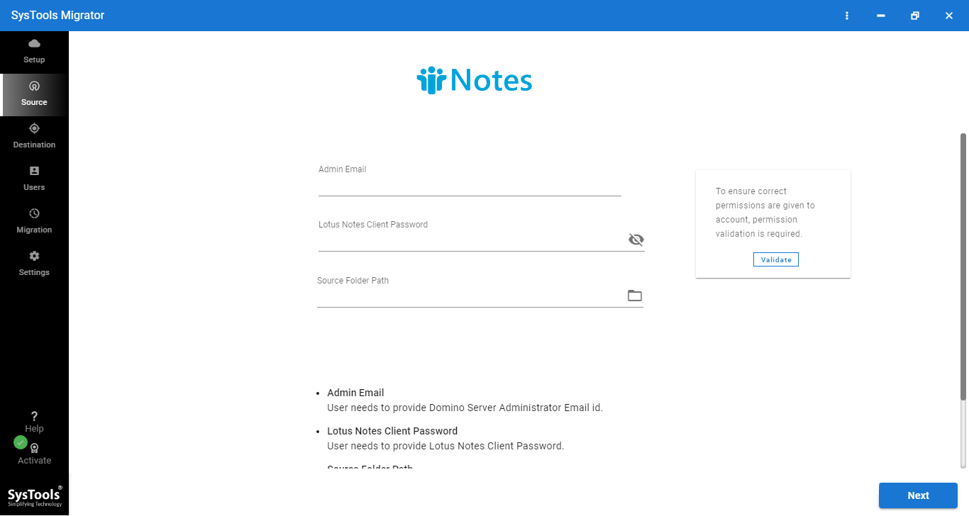 Import HCL Notes Contacts to G Suite