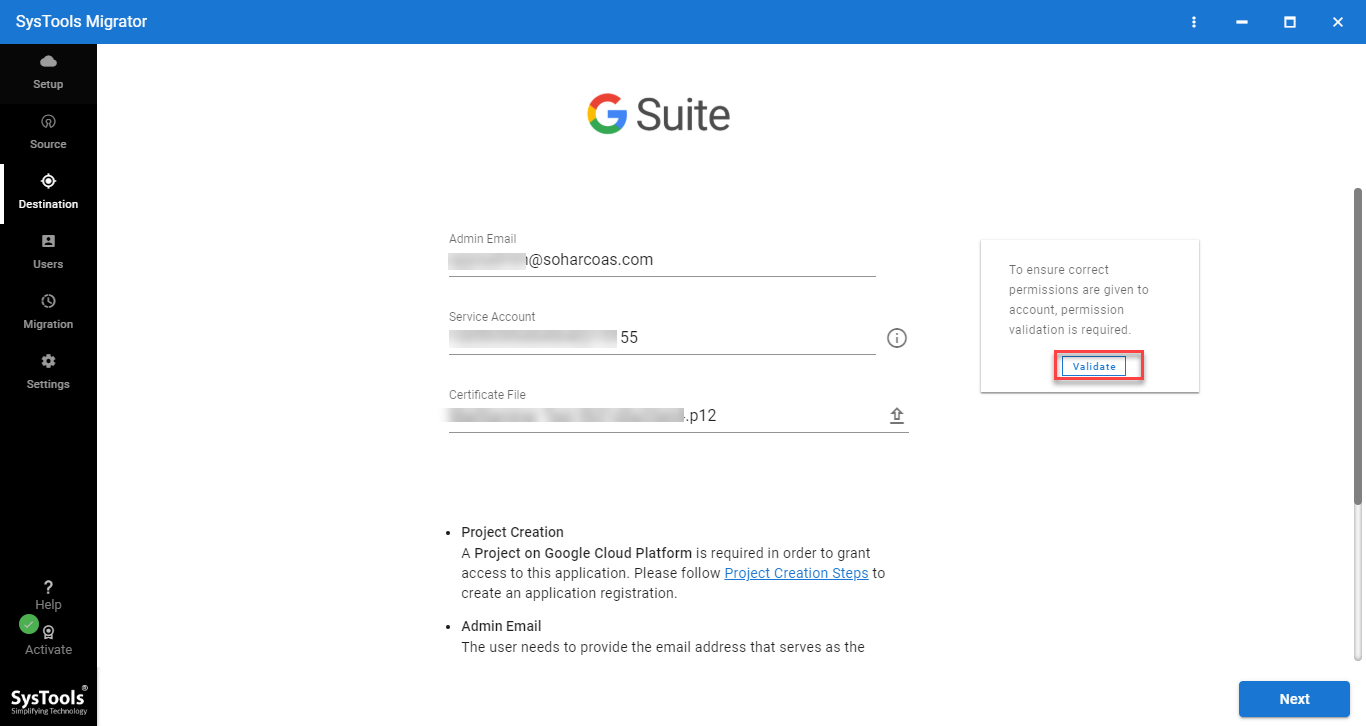 Export NSF File From Lotus Notes to G Suite