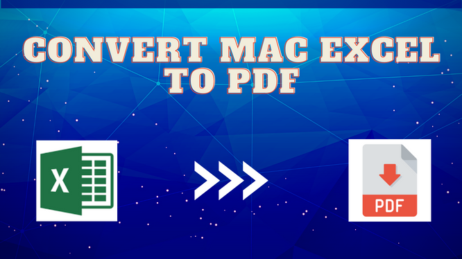 convert Mac Excel to PDF