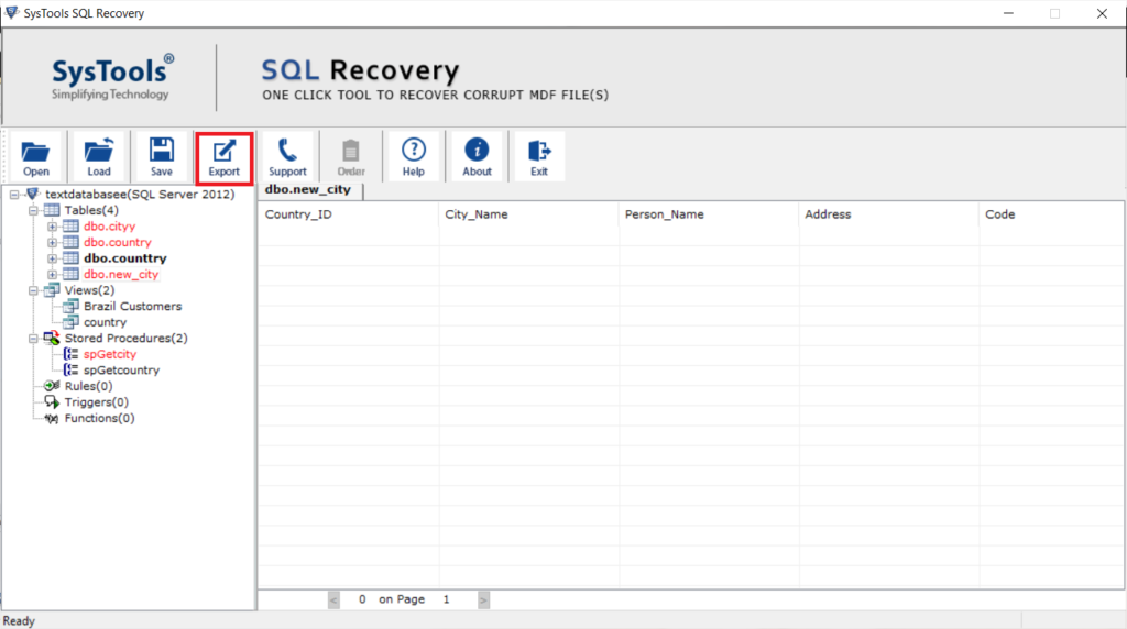 Repair MDF Database With Corrupted Log File