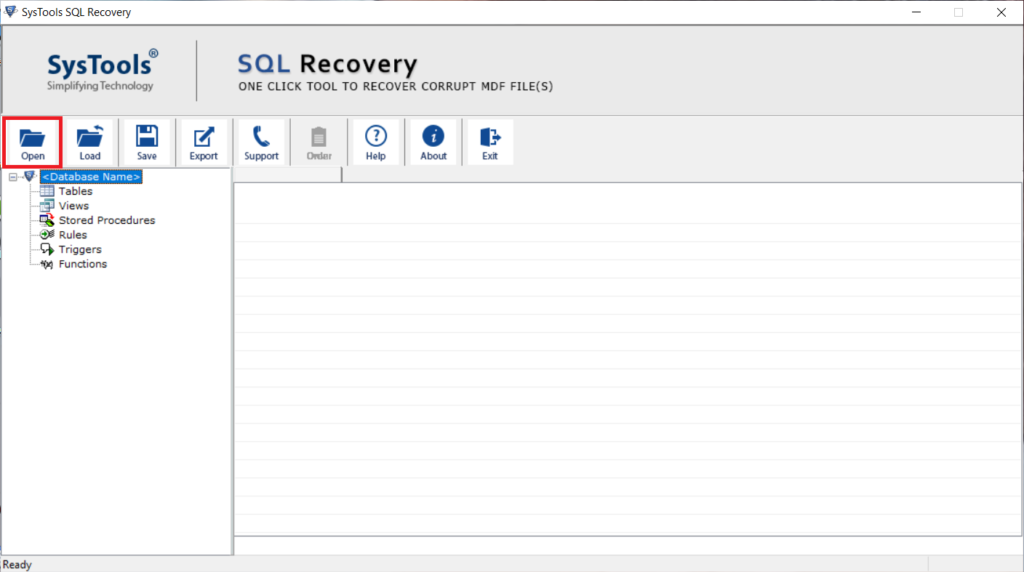 Attach database file in SQL Server