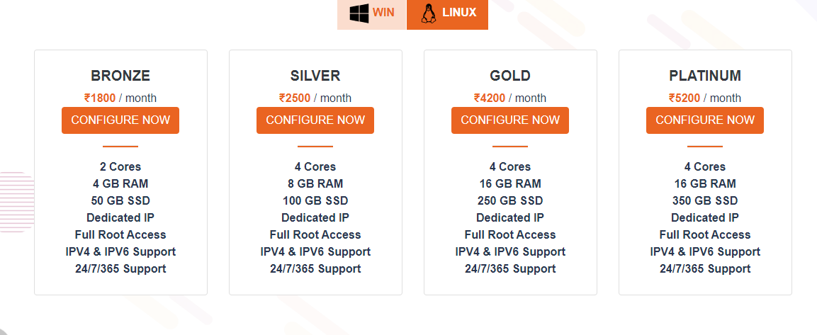 Virtual Private Server for Linux