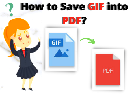 save gif into pdf file