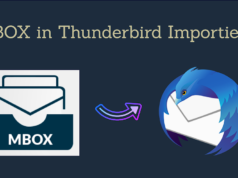 MBOX datei in Thunderbird importieren