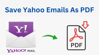 Save Yahoo Emails As PDF