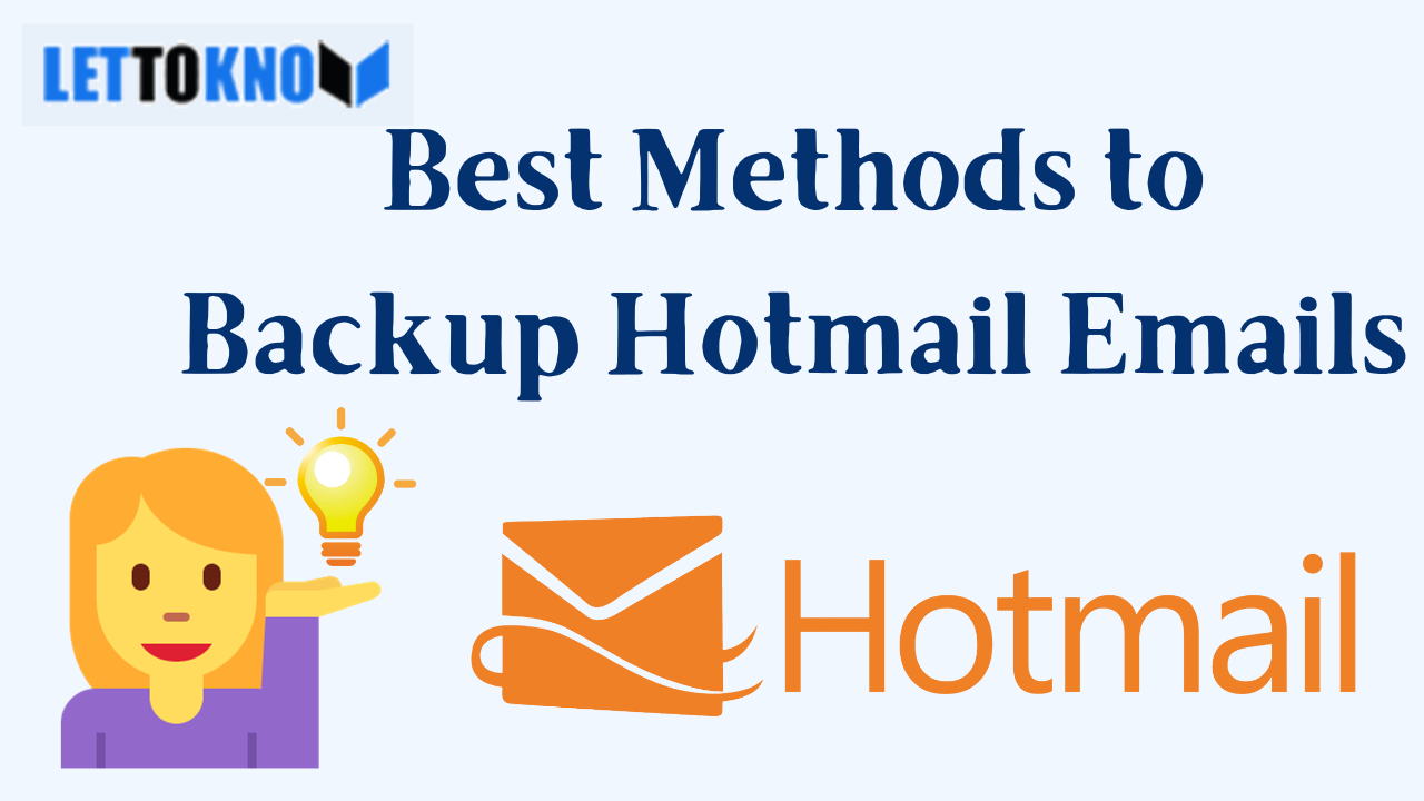 Backup Hotmail Emails